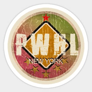 PWHL - NEW YORK - VINTAGE Sticker